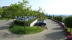 Il parcheggio del tuo hotel a Siena