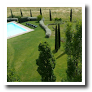 Hotel in Siena with garden and park